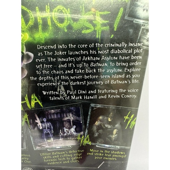 Warner Bros., Batman: Arkham Asylum - PC Used - Walmart Exclusive Edition - Picture 3 of 6